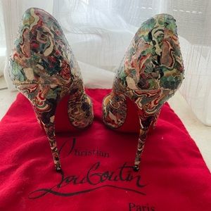 CHRISTIAN LOUBOUTIN SO KATES : limited edition python  leather